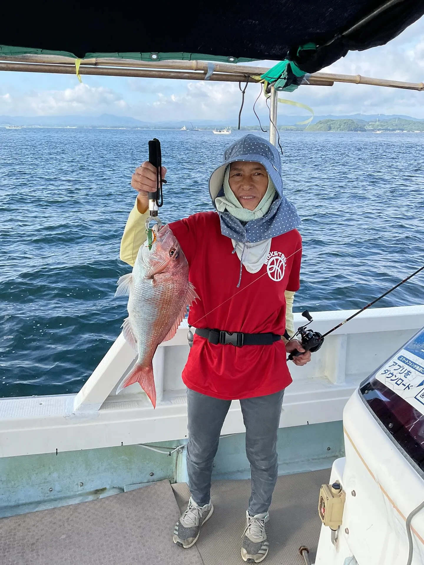 本日タイ釣りに行って来ました。