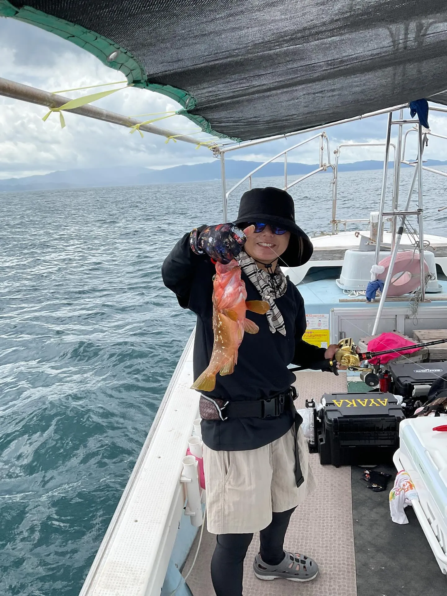 本日タイ釣りに行って来ました。