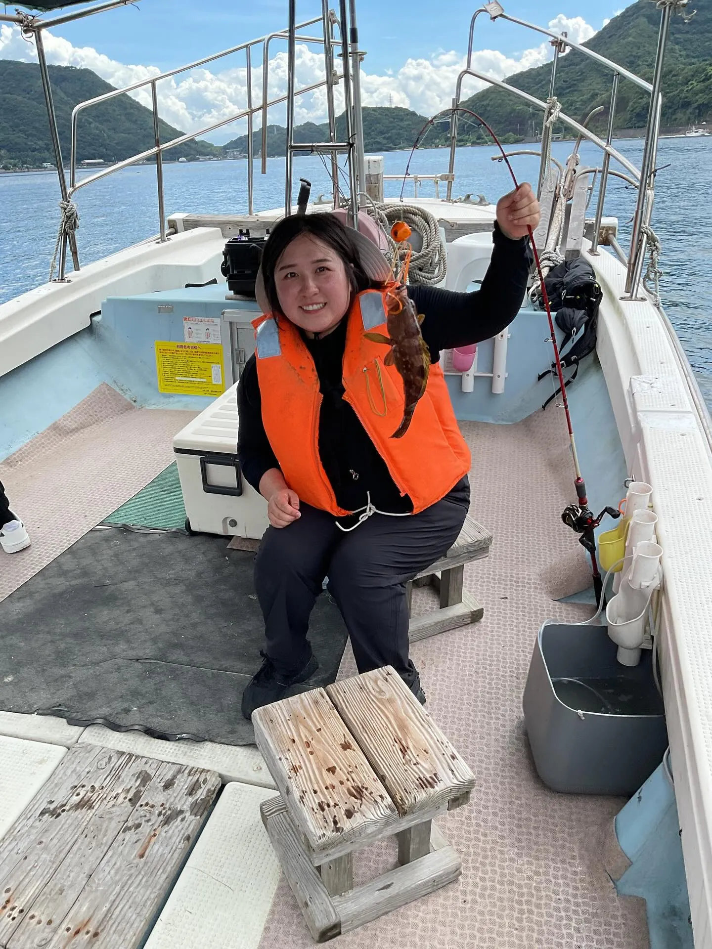 本日近場での鯛、根魚釣りに行って来ました。
