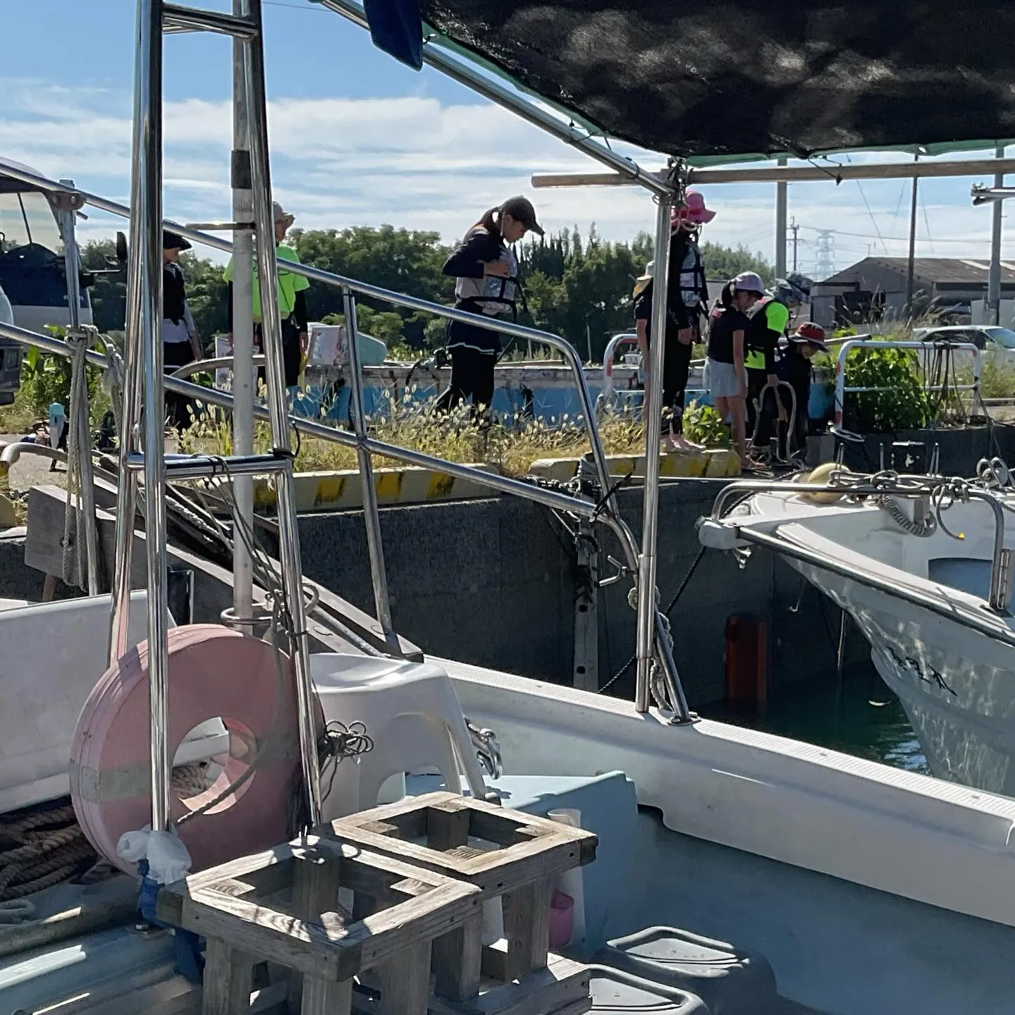 今日は毎年恒例の子供達の釣り大会です😃頑張って釣ってください...