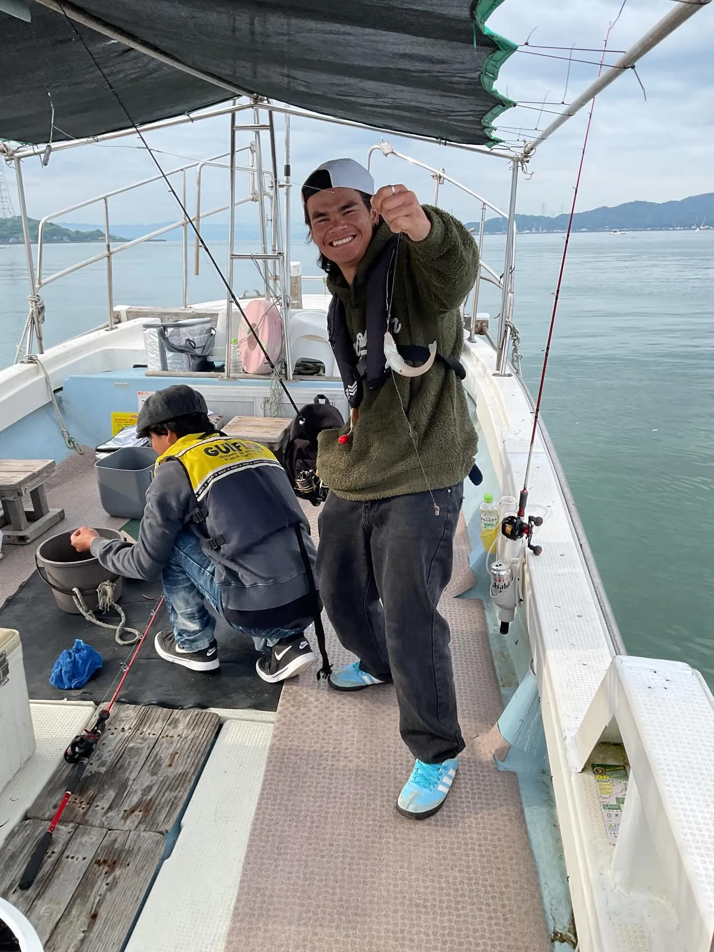 本日キス・カサゴ釣りに行って来ました。