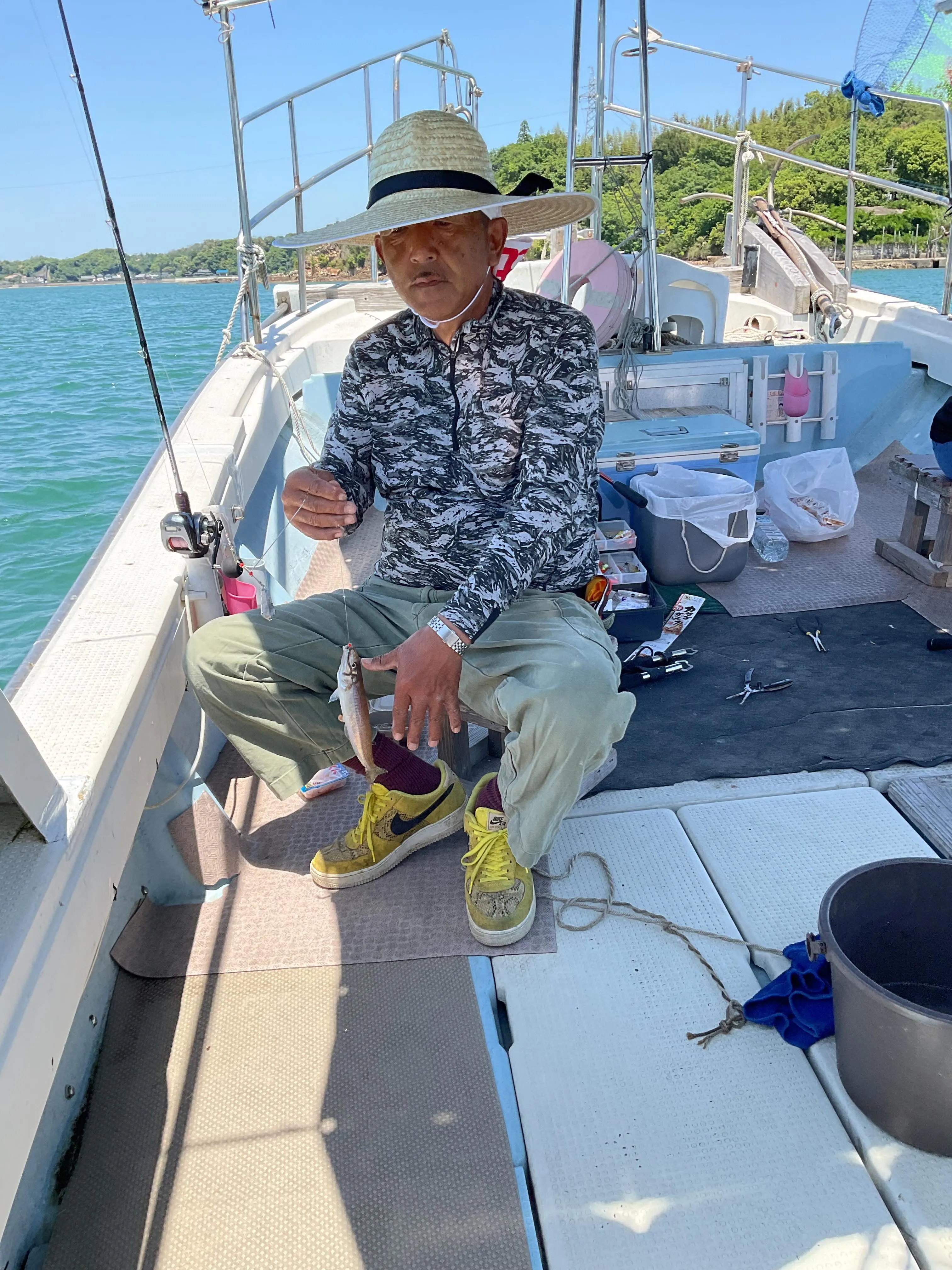 5月10日キス・根魚釣りに出船。