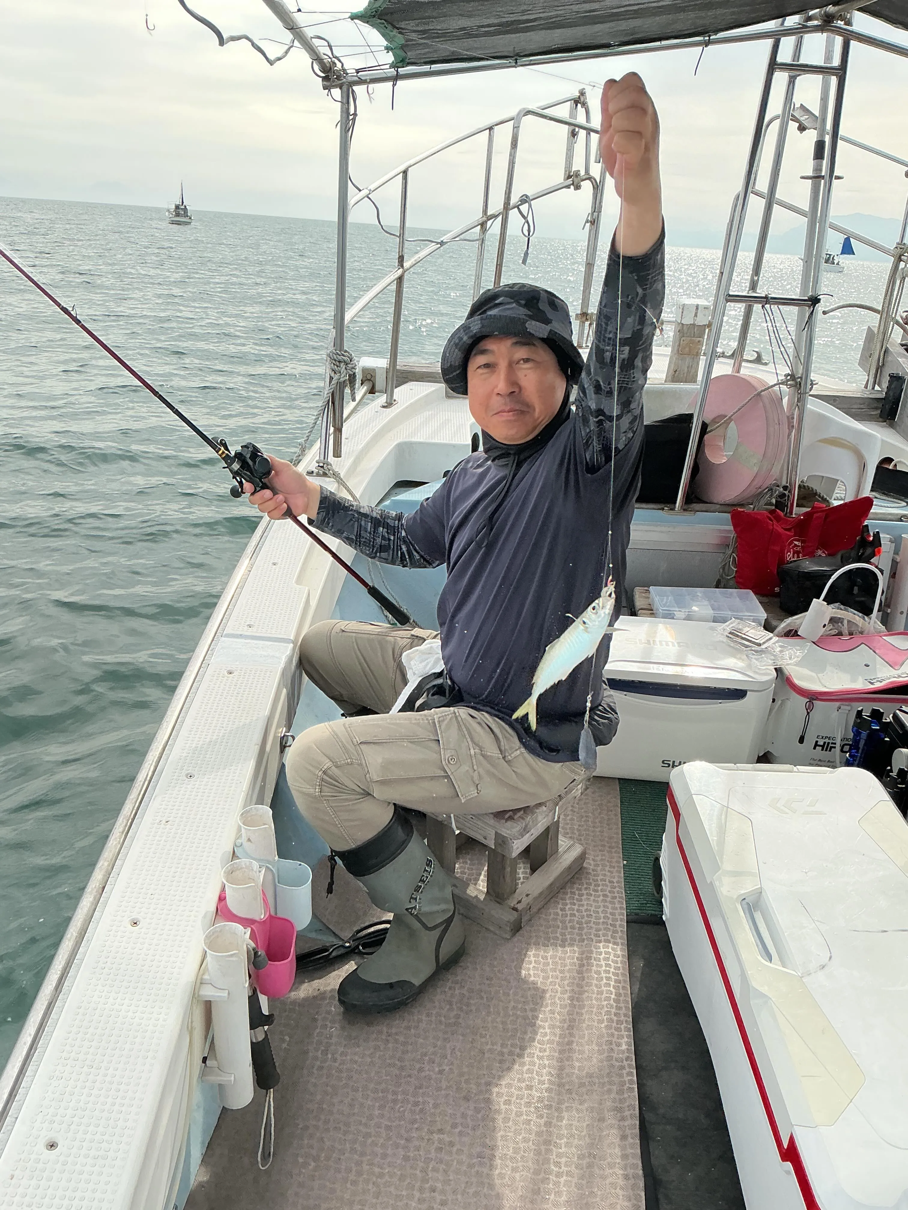 本日アジ釣り行って来ました。